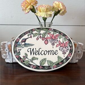 Vintage Welcome Sign